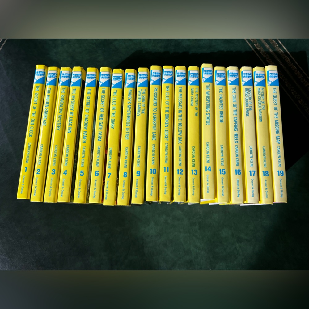 NWOT Buyer’s Choice Nancy Drew Hardcover Books #1-19